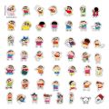 50pcs Crayon Shin-chan Sticker Pack Waterproof Phone Case Cute Anime Stickers Laptop Skin Kawaii Packaging Art Supplies.