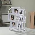 Rotating Wheel Picture Frame Novelty Table Decoration Photo Frame Rotating for Bedroom Book. 