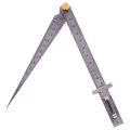 Heavy Duty Welding Taper Feeler Gauge Gage Depth Ruler Gap Hole Inspection. 