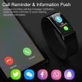 MELANDA Women Smart Watch 1.14\" IP68 Waterproof Heart Rate Smartwatch Men Fitness Tracker Watches Clock PK X3 S2 For Android IOS.