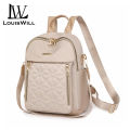 LouisWill Backpack Women Shoulder Bag Waterproof Oxford Cloth Backpack Large Capacity Backpack Lightweight Laptop Backpack Casual Zipper Packs With Fur Ball Decoration for Girls Teens Women. 