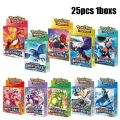 New Anime 42PCS Pokemon Cards Iron Metal Box ASTRAL RADIANCE TEAM UP GX Shining Cards Toy Battle Game Collection Cards Gift. 