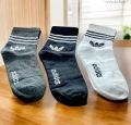 3 Pairs - 3 Sets Socks for Men - Package.