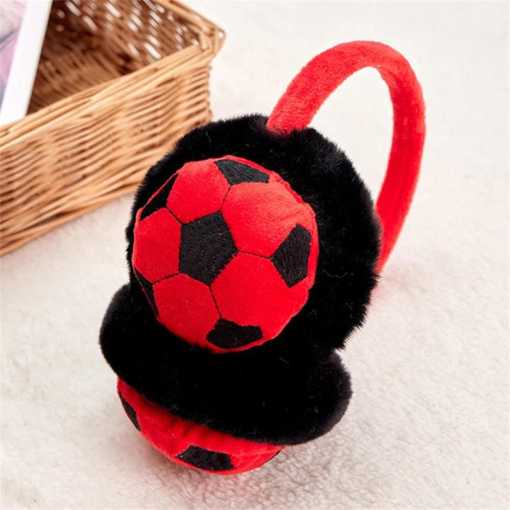 Plush%20Winter%20Warm%20Earmuffs%20Windproof%20Football%20Design%20Earmuffs%20Unisex%20Ear%20Muffs%20For%20Kids'%20Winter%20Activities%20Sports%20Events%20Cold%20-%20Image%209