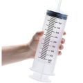 Large Syringe Tubing 500ML Plastic Syringe with Tube Converter Cap. 