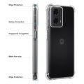 Motorola Moto G24 Power Premium Silicone Case Crystal Clear Soft TPU Ultra-Thin Transparent Flexible Protective Mobile Phone Back Cover.