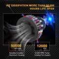 Night Ray 2Pcs LED Car Headlight 20000LM H7 Bulb 55W Fog Light Error Free Lamp Bulb（#4300K）. 