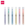 Deli S731 Highlighter Candy Color Fluorescent Marker.