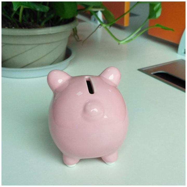 Individual%20Ceramic%20Keepsake%20Piggy%20Bank,%20Pink%20-%20Image%205
