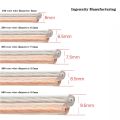 1m Audio Speaker Wire DIY Hifi Oxygen Free Copper Professional Apeakers Cable Acoustics For Home Amplifier Theater KTV DJ System. 