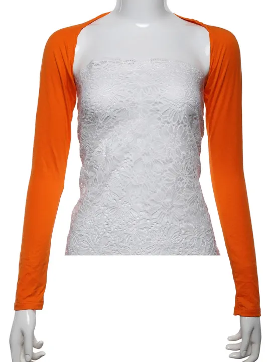 %E3%80%90Pioneer%20Gong%E3%80%91Women's%20Muslim%20Modal%20Raglan%20Sleeve%20Islamic%20Bolero%20Malaysia%20Arm%20Cover%20Oversleeve%20Solid%20Color%20Ethnic%20Lady%20Shawl%20for%20All%20Seasons%20-%20Image%204