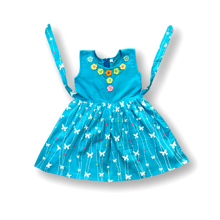 Baby%20Girls%20frock%20fashionable%20beautiful%20cotton%20dress%20for%202%20to%208%20years%20babies%20-%20Image%203