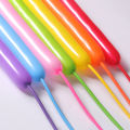 GC 260q 100pcs Long Balloons Kit 1.8g Thickened Latex Skinny Balloons For Birthday Party Wedding Christmas Decor.