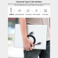 Nku USB4 Thunderbolt 3 20Gbps SuperSpeed Type-C Data Cable 5A 100W PD Fast Charging Data Sync Cable for Laptop Macbook IPad Pro.
