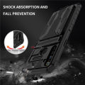 Pluscase for realme 6i/5i/5/5 s case card slot lens holder protect sleeve pin shockproof back cover.