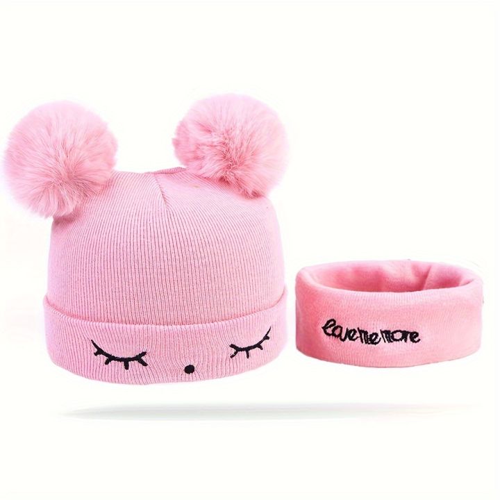 2pcs%20Children's%20Knitted%20Hat%20&%20Neck%20Gaiter%20Scarf%20Set%20For%20Baby%20Boys%20&%20Girls%20-%20Image%208