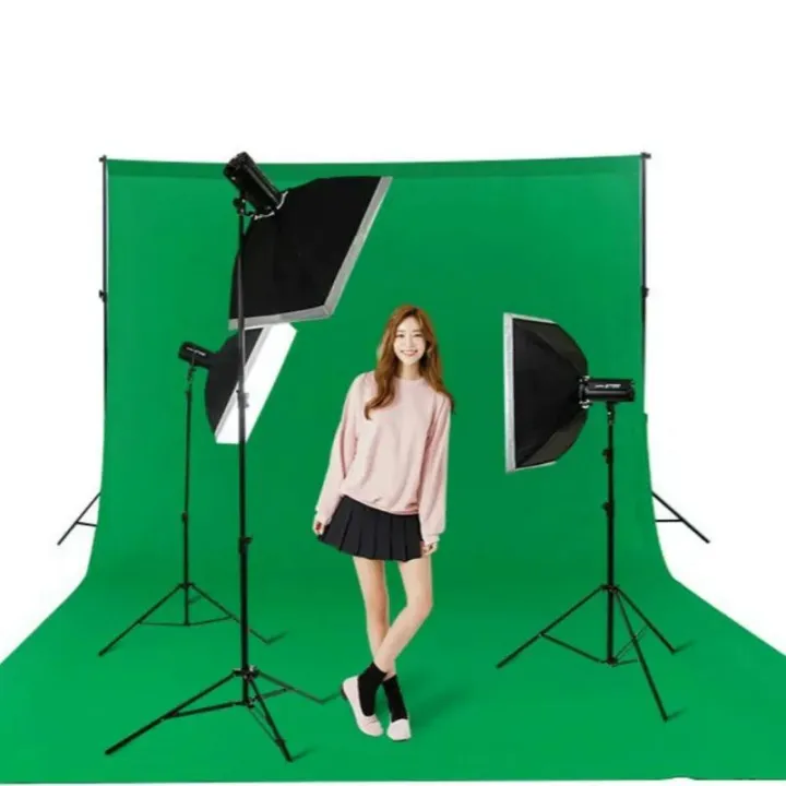 Photography%20Backdrops%20Green%20Screen%20Chromakey%20Background%20Cloth%20Polyester%20Cotton%20Photo%20Studio%20with%20Stand%20for%20Live%203X6M%20-%20Image%205
