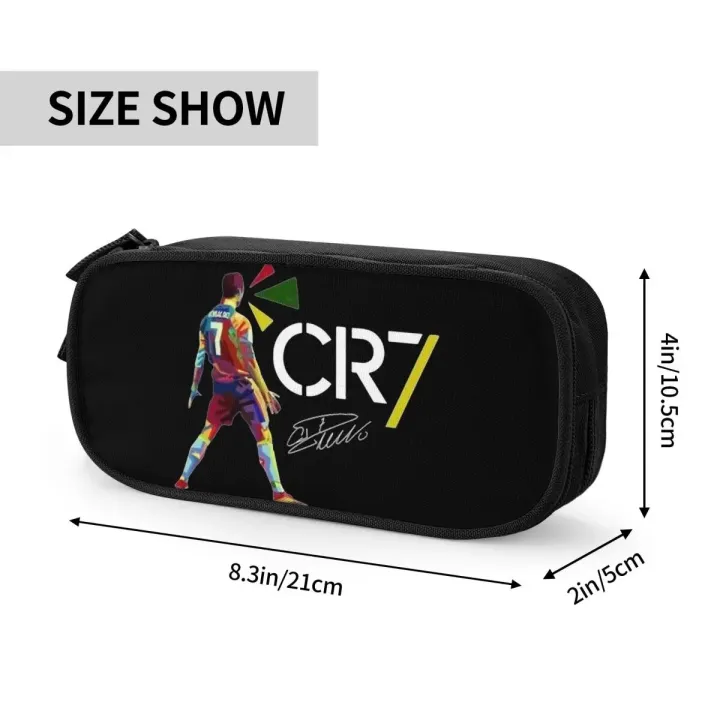 Cr7%20Cristiano%20Ronaldo%20Football%20Signature%20Soccer%20Pencil%20Case%20Double%20Layer%20Large-capacity%20School%20Accessories%20Pencil%20Box%20Gift%20-%20Image%203