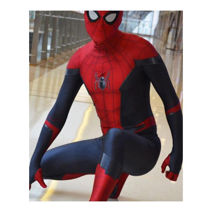 Far%20From%20Home%20Spiderman%20Costume%20Superhero%20Zentai%20Suit%20Spider%20Man%20Cosplay%20for%20Men%20Jumpsuit%20Bodysuit%20Carnival%20Halloween%20Costumes%20-%20Image%205