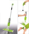 Floor Mop with Removable Washable Cleaning Pad and Integrated Water Spray Mechanism. 
