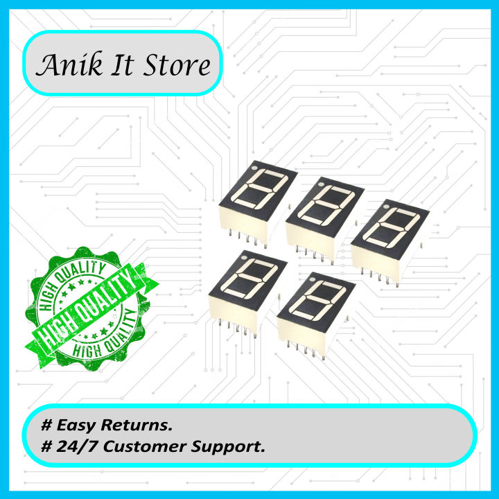 Single Digit Seven Segment Display 3Pcs