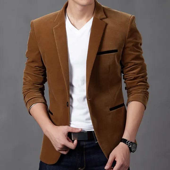 2021%20Autum%20Velvet%20Wedding%20Dress%20Coat%20Mens%20Blazer%20Jacket%20Fashion%20Casual%20Suit%20JacketStage%20DJ%20Men's%20Business%20Blazers%20Costume%20Homme%20-%20Image%203