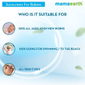Mamaearth Sunscreen for Babies Mineral Based - 50ml. 