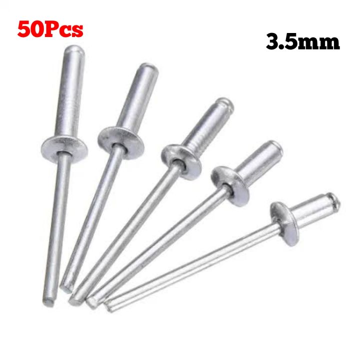 50Pcs 3.5mm blind rivets for rivet gun