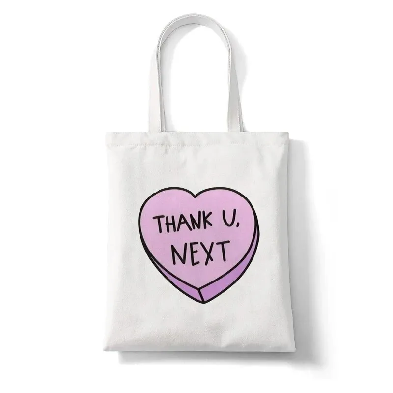 Ariana Grande Thank U Next Print Canvas BagWomen's Shoulder Bag