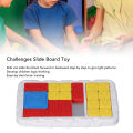 Challenges Slide Board Toy, Endless Fun Slide Puzzle Board Toy for Travel Play. 