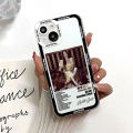 Lana Del Rey Lust for Life Phone Case For iPhone 15 14 13 12 11 happyPro Max Mini X XR XSMAX SE20 8 7 6 6S Plus Transparent TPU Cover.