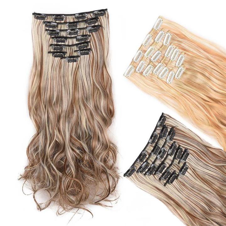 %E3%80%90DIV%20MALL%E3%80%91%EF%BC%88NEW%EF%BC%8917%20Clips%20in%20Hair%20Extension%20Wig%20Long%20Curly%20Natural%20Fluffy%20Wigs%208pcs/set%20Full%20Head%20Set%20-%20Image%206