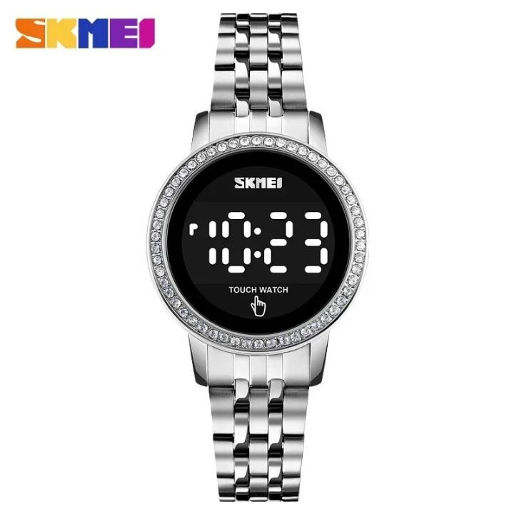 SKMEI%201669%20Simple%20Date%20Time%20Watches%20For%20Female%20reloj%20mujer%20Digital%20LED%20Touch%20Women%20Watch%20Diamond%20Waterproof%20Ladies%20Wristwatches%20-%20Image%207