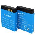 3.7V 380mAh LQ-S1 Smart Watch Battery Rechargeable Lithium Battery For AB-S1 DJ-09 DZ09 GJD HKS-S1 FYM-M9 SCX-M9 QW09 W8S. 