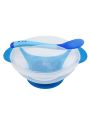 Random color -Baby Feeding Bowl with Spoon (1 Pcs).