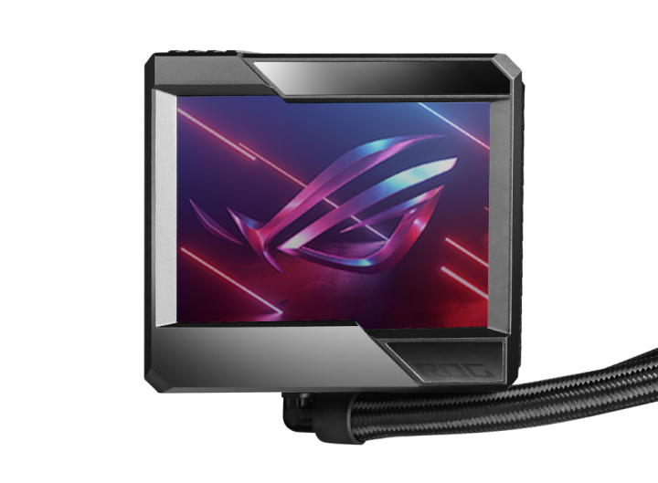 ASUS%20ROG%20Ryujin%20II%20240%20All-In-One%20Liquid%20CPU%20Cooler%20-%20240mm%20Radiator%20-%203.5"%20Color%20LCD%20-%20Compatible%20with%20Intel%20LGA1700,1200%20&%20AM4%20socket%20-%20Image%203