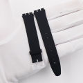 Silicone strap women's watch accessories buckle 16mm for Swatch watch strap SKIN SFK360 SFK361 SFK397 SVUB100 SVOW100 watch band. 