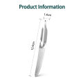 Stainless Steel Double Sided Nail File, Reusable Manicure Filer Great for Home Salon or Travel Use.