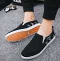 Eid New Shoes Collection Black Cotton Fabrics Sneaker Shoes Slip-Ons & Sneakers for Men C002. 