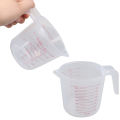 High quality plastic measuring jug large capacity scale cup 250/500/1000ml.