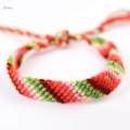 2x10Meter 1mm Cotton Rope Braided Twisted Cord Twine Craft for Bracelet Green. 