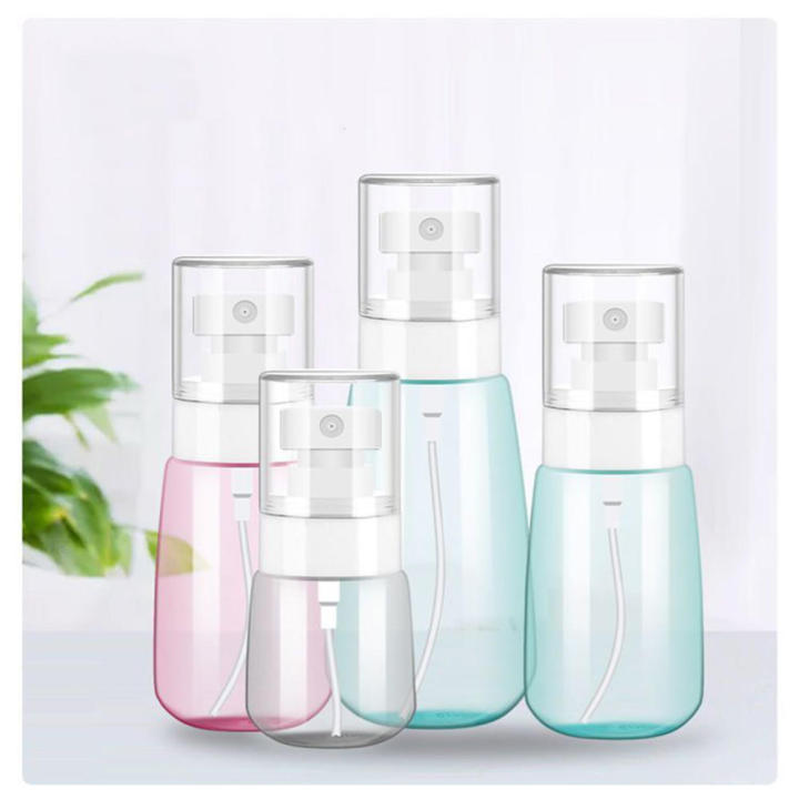 100ml Spray Bottle Lightweight 30ml Portable Travel Bottle Fine Mist 60ml Refillable Bottle for Hair Care Face Mist Spray