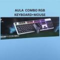 AULA F3061 RGB COMBO KEYBOARD +MOUSE. 