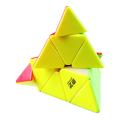 High Speed Sticker less Triangle Pyraminx Puzzle Cube. 