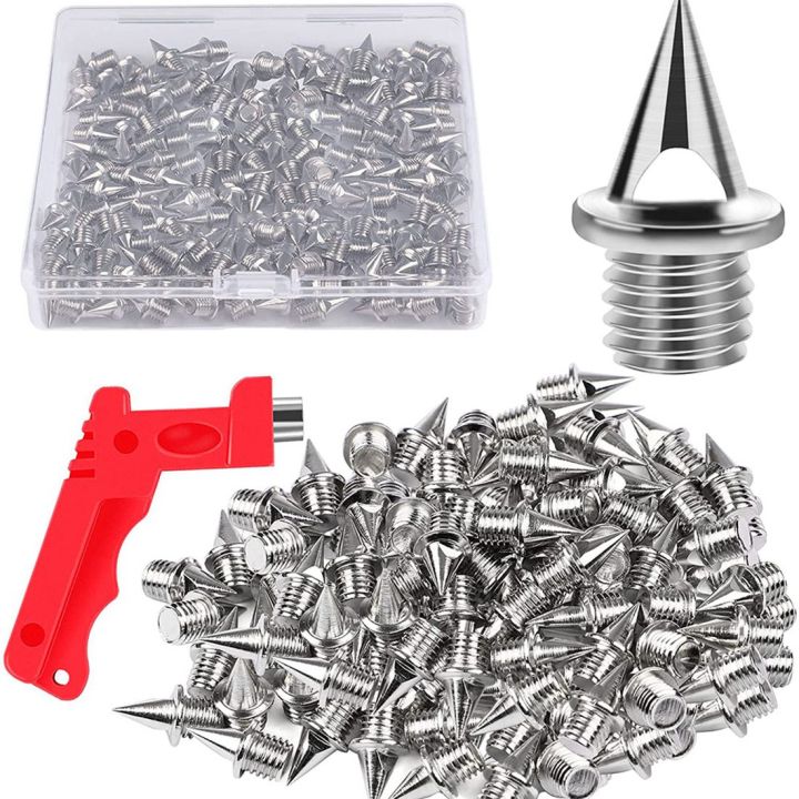 120PC 1/4Inch Stainless Steel Track and Country Spike Golf Shoe Spike