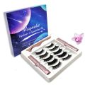 Magnetic liquid Eyeliner And Magnetic False Eyelashes No Glue Natural Lasting Handmade Eyelash Makeup Tool Set TSLM1. 