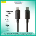 Hoco X88 Gratified PD 20W Fast Charging Type C to Lightning Data Cable. 