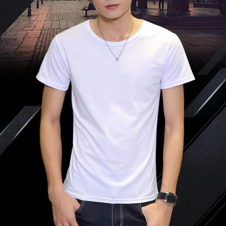 Summer%20Men%20T-shirt%20Round%20Neck%20V%20Neck%20Short%20Sleeve%20Pullover%20Tees%20Solid%20Color%20Soft%20Breathable%20Thin%20Simple%20Style%20Casual%20Men%20Top%20-%20Image%205