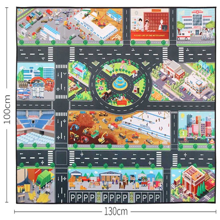 Kids%20Road%20Traffic%20Playmat%20Rug%20Anti-slip%20Carpet%20Car%20City%20Parking%20Map%20Pretend%20Play%20Play%20Mat%20For%20Boys%20Girls%20Gifts%20(No%20Cars)%20-%20Image%206
