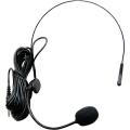 Ahuja HBM-60CC Professional Headband Microphone with Electret Condenser Unidirectional Pickup for Live Sound and Stage Equipment. 